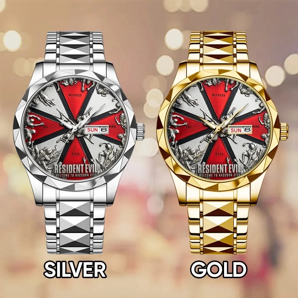 Resident Evil Alloy Luxury Quartz Watch