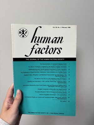 Human Factors V28 N1