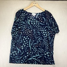 Womens Slinky Top Size XL All Over Wild Print...