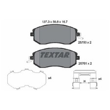 Satz Bremsbeläge 24073331 Bremsklötze vorne für Subaru BRZ ZC6 Forester SH SJ