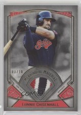 2017 Topps Museum Collection Gold 3/10 Lonnie Chisenhall #MM-LCH 0t08