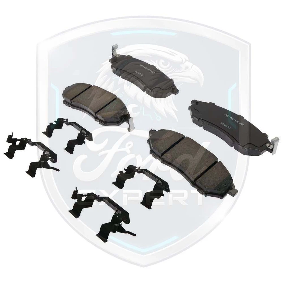 Kit de pastillas de freno delanteras de cerámica ACDelco OEM para Nissan Infiniti 2002-2014 9 años de garantía Foto 3 de 4