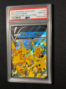 Pikachu V Union Psa 10 | eBay