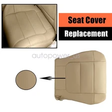 2001 2002 2003 Fits Ford F-150 F150 Lariat Driver Bottom Leather Seat Cover Tan