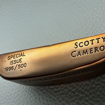 Scotty Cameron SPECIAL ISSUE 1996/500 Napa Copper Putter 35in w