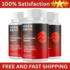(3 Pack) Mars Men for Men Advanced Max Formula Vitamin Supplement 180 Capsules