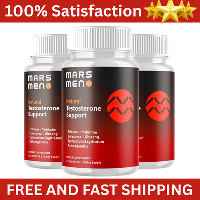 (3 Pack) Mars Men for Men Advanced Max Formula Vitamin Supplement 180 Capsules