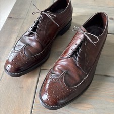 Florsheim Men's Brown Leather Wingtip Brogue Oxford Lace-Up Dress Shoes 11.5 D