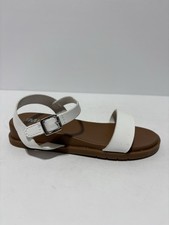 Mia Little Kids&rsquo; White Ankle Strap Sandals, Girls&rsquo; Size 12 M