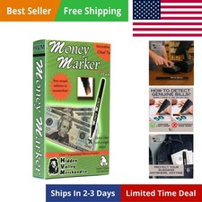 Counterfeit Money Detector Pen 12 Counterfeit Pens - Money Marker Bill Detect...