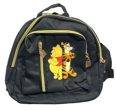 Disney Winnie the Pooh & Tigger Kids Small Backpack Black G1 NEW Make Offer