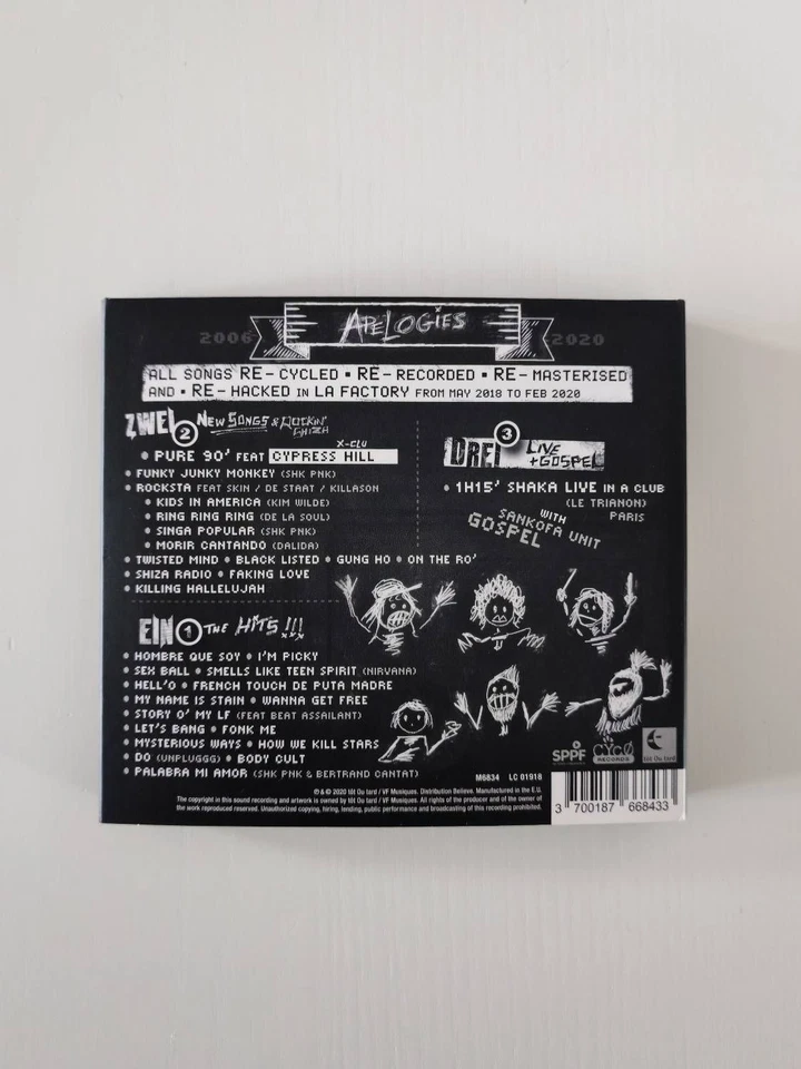 Shakaponk - Apelogies (3 CD) - Image 2 of 4