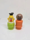 Vintage Fisher Price little people lot/2 Sesame Street: Bert, Gordon