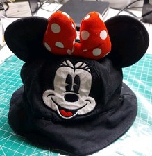 Disney Parks Toddler 52 Cm Minnie Mouse Bucket Hat With Ears  Bow