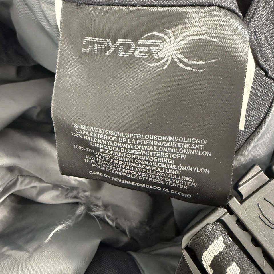 Spyder XT Waterproof & Breathable Sporty Snowboard Ski Pants Kids Size 14 Black - Image 4 of 4