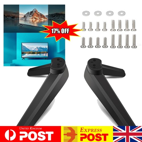 Universal TV Stand Legs TV Pedestal Feet Table TV Stand Legs Base UK