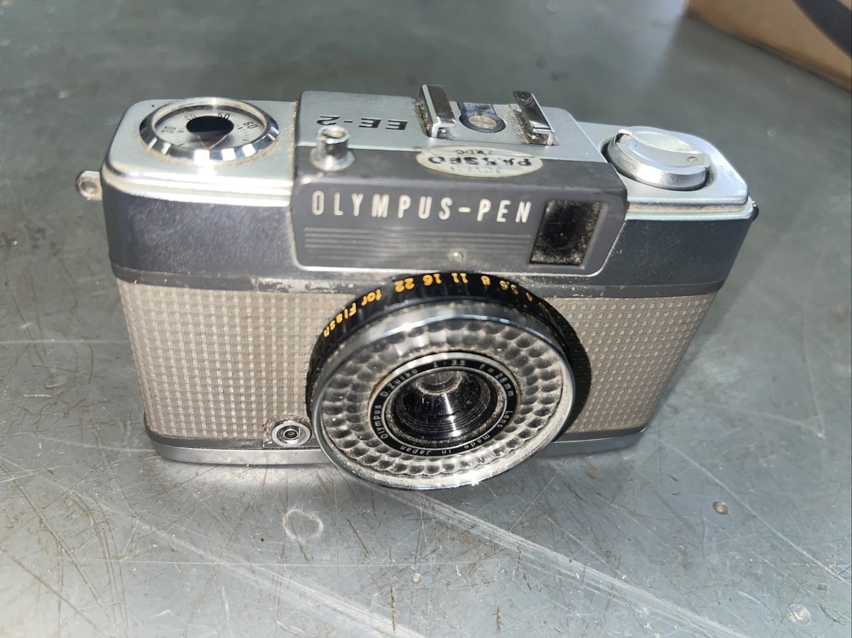 【完動品】OLYMPUS PEN EE-2 D.Zuiko 28mm F3.5 Olympus PEN EE-2 35mm Half Frame Film Camera D.Zuiko 28mm f