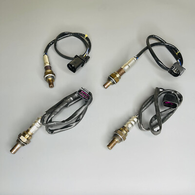 For Audi SQ5 S5 Q5 S4 A5 Quattro 18026 18052 Lambda Oxygen Sensor 4PCS SET
