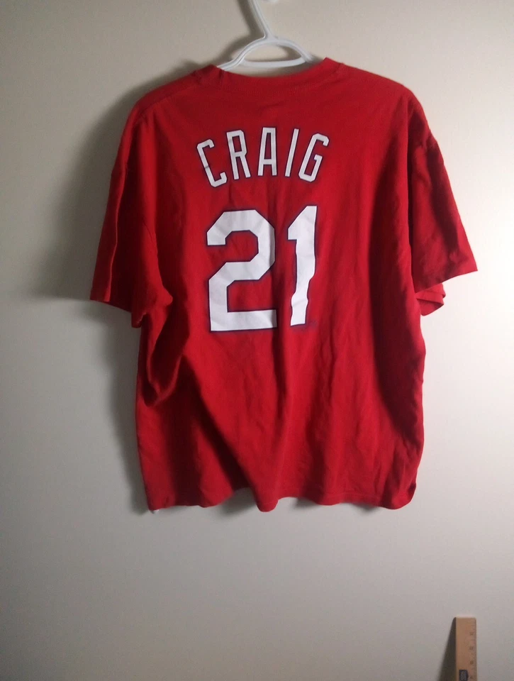 Camiseta de los Cardenales de San Luis Allen Craig XL. Foto 3 de 4