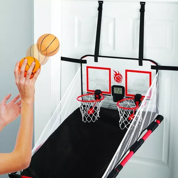 Majik Over The Door Double Basketball Shootout Electronic Game 1 and 2  Player for sale online