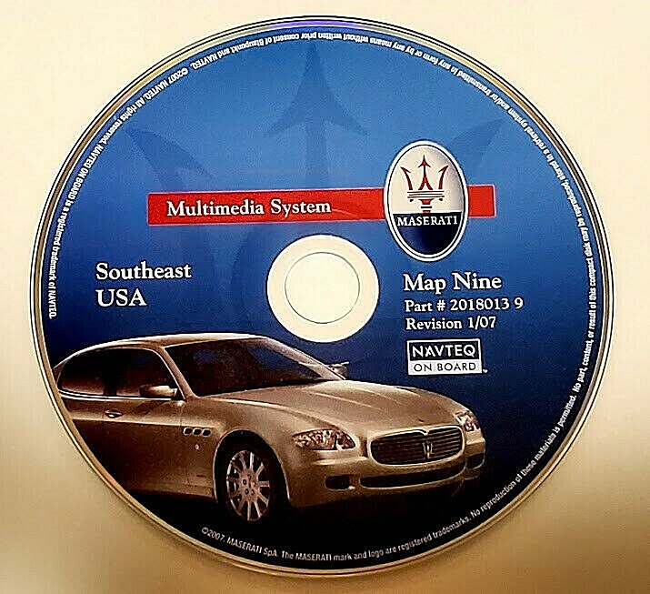 Maserati Quattroporte 2006-2009 FRONT+LEFT Head unit