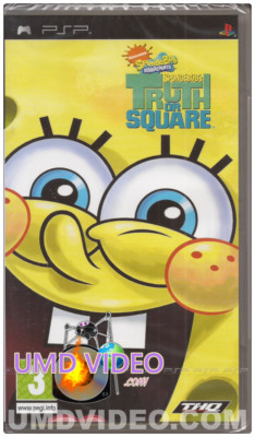 PSP UMD Spiel - SpongeBob Schwammkopf - Wahrheit oder Schwammkopf (Original)