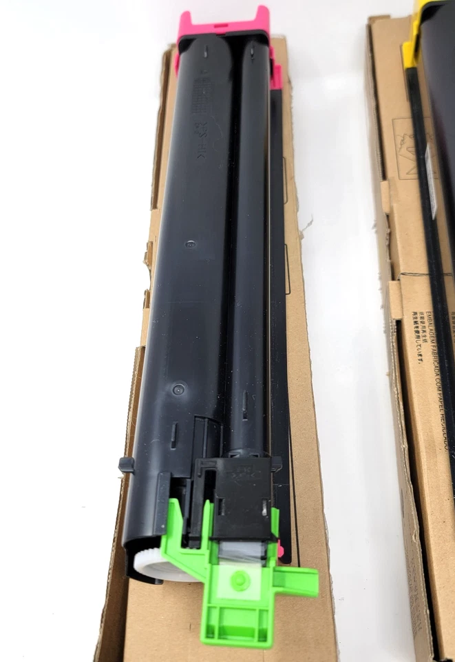 Genuine Sharp MX-C40NTC Cyan MX-C40NTY Yellow MX-C40NTM Magenta Toners - Image 3 of 4