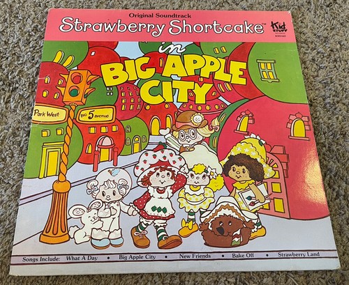 1980 Strawberry Shortcake Lp Big Apple City Kid Stuff Vg Ebay