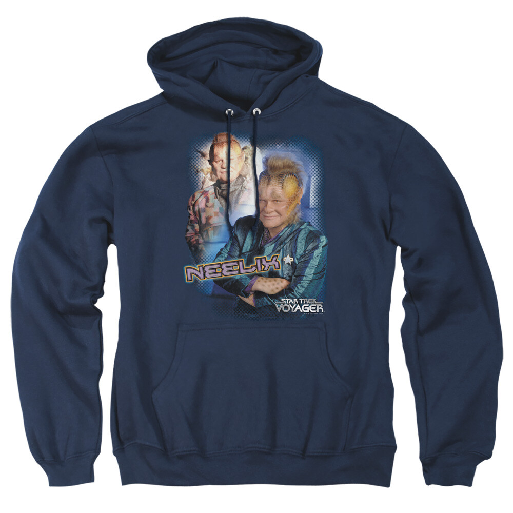 Trek Voyager Star Trek Pullover Hoodie Star Trek: Voyager Captain