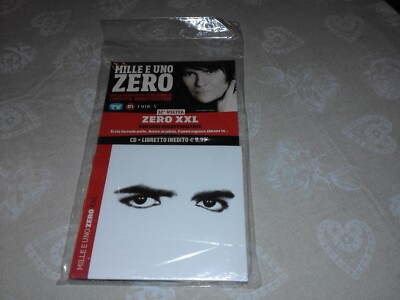 RENATO ZERO XXL MILLE E UNO ZERO UNAUFFINDBAR CD 2019 BLISTER!