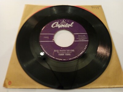 Faron Young  - Have I Waited Too Long - USA 1952 Capitol F2039 Vinyl 7'' Single
