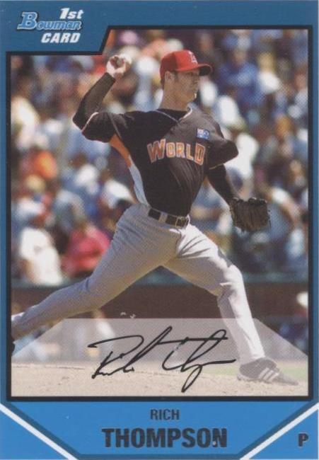 2007 Bowman Draft Picks & Prospects - Rich Thompson #BDPP78 - 1 of 1