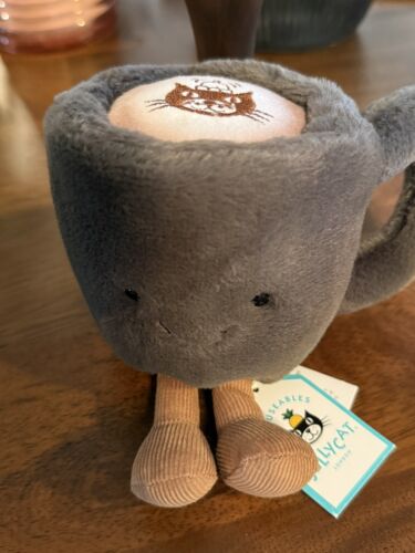 Jellycat Amuseable Coffee Cup Plush Tea Espresso Cafe Java Play Food NWT New