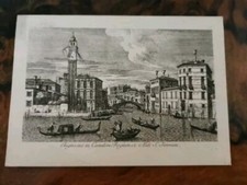 Cartolina Venezia Urbis Venetiarum Canalem Regium  Ed. Testolini 1952 SP239 ^