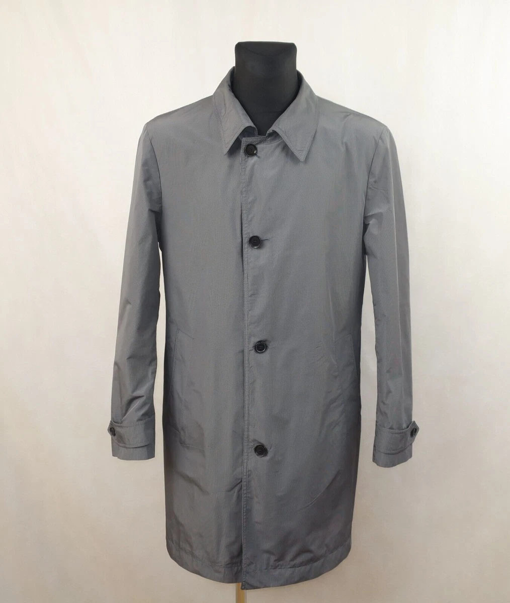 HUGO BOSS MENS WATER REPELLENT POLYESTER COAT THE FERN1 size EU 50