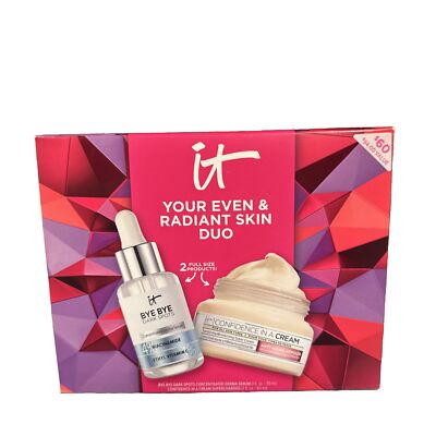 It Cosmetics Confidence in a Cream  2 fl oz Bye Bye Dark Spot 1 Oz AUTHENTIC!set