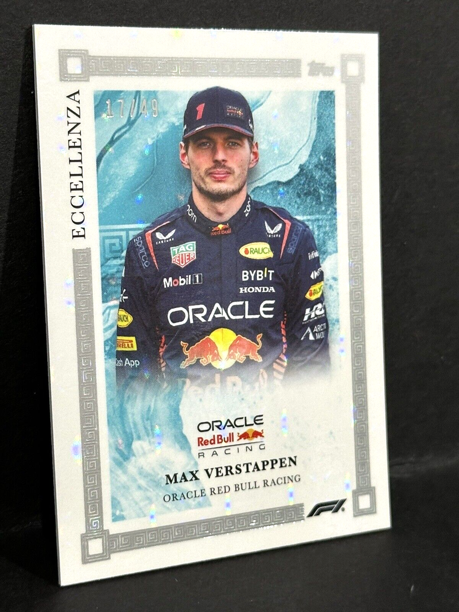 2023 Topps Eccellenza Formula 1 F1 Oracle Red Bull Max