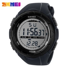 SKMEI Brand Men Sport Watch Big Face Fashion Boys Outdoor LED Digital Wristwatch