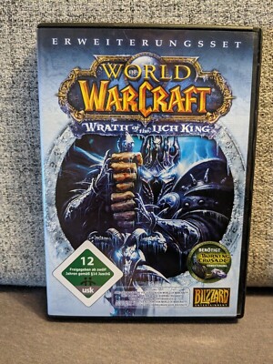 World Of WarCraft - Wrath Of The Lich King - Blizzard - PC Spiel | 2 DVDs, NEU