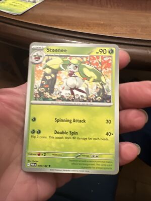 steenee pokemon card value 19/149 (Reverse Holo) - #19 - Uncommon Card Type Steenee - 014/198 (Reverse Foil)