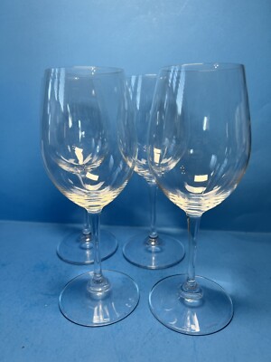 Riedel Crystal Chardonnay Wine Glasses - smooth stems - 8'' tall - Set of 4