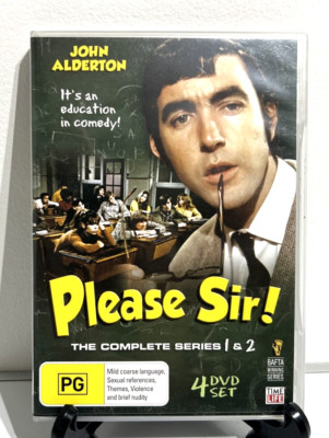 Please Sir! The Complete Series 1-2 (Box Set, DVD, 1971) Region 4 - VGC Rated PG
