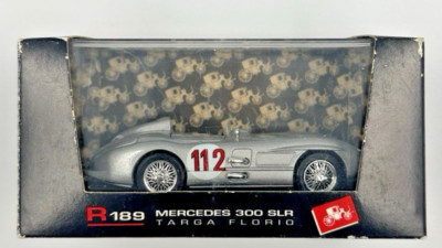 Brumm R189 Mercedes Benz 300 SLR Targa Florio Italy 1:43 Scale Diecast in Box