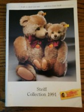   STEIFF COLLECTION 1991 CATALOG W/PRICE GUIDE TEDDY BEARS  ANIMALS