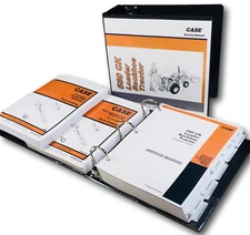 Case 580 580Ck Tractor Loader Backhoe Service Parts Manual Shop Book Set