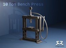 1/32 or 1/35 scale 10 Ton Hydraulic Bench Press (ID 13.14)