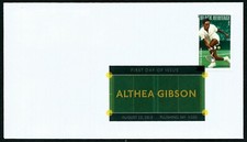 USA, SCOTT # 4803, BLANK FDC COVER - TENNIS PLAYER ALTHEA GIBSON DCP, YEAR 2013