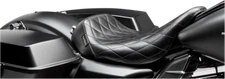 Le Pera Bare Bones Diamond Solo Seat fits 2008-2024 Harley Touring LK-005DM