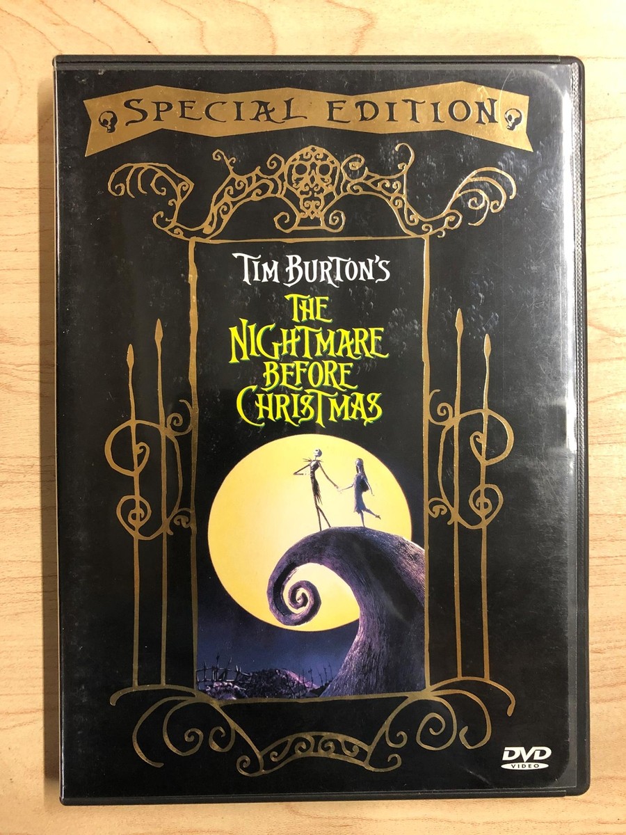 The Nightmare Before Christmas (DVD, 1993, Special Edition) - L04
