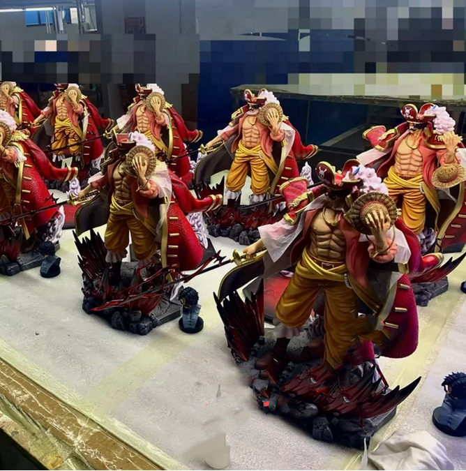 JIKE Studio One Piece Gol·D·Roger Resin Model In Stock H32cm